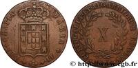 PORTUGAL - ROYAUME DE PORTUGAL - MARIE II 10 Réis PORTUGAL - ROYAUME DE PORTUGAL - MARIE II 1836 (34mm, 11,92g, 12h) -