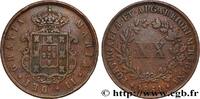 PORTUGAL - ROYAUME DE PORTUGAL - MARIE II 20 Reis PORTUGAL - ROYAUME DE PORTUGAL - MARIE II 1851 (37mm, 23,97g, 6h) -
