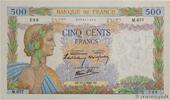 FRANCE 500 Francs LA PAIX FRANCE 500 Francs LA PAIX 1940 SPL -