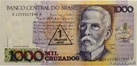 BRÉSIL 1 Cruzado Novo sur 1000 Cruzados BRÉSIL 1 Cruzado Novo sur 1000 Cruzados 1989 NEUF -