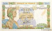 FRANCE 500 Francs LA PAIX FRANCE 500 Francs LA PAIX 1942 SPL -