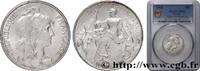 FRANCE Essai de 5 centimes Daniel-Dupuis, flan en argent TROISIÈME RÉPUBLIQUE 1908 (25mm, 5,9g, 6h) -