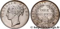INDES BRITANNIQUES 1 Roupie East India Company Victoria INDES BRITANNIQUES Bombay 1840 (31,5mm, 11,74g, 12h) -
