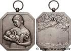 FRANCE Plaquette, Naissance FAMILLE, ENFANCE (1939) (64,5mm, 101,10g, 12h) -
