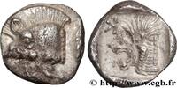 Archaïque 2 (550 à 480 avant J.C.) Hémiobole MYSIE - CYZIQUE Cyzique, Mysie c. 480-450 AC. (7mm, 0,38g, 7h) -