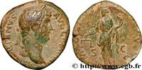 LES ANTONINS (96 après J.C. à 192 après J.C.) Sesterce HADRIEN Rome 137 (29,5mm, 16,47g, 6h) -