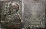 FRANCE Plaquette, Joseph Soumastre et Frederic Uteau, Cin SOCIÉTÉS 33 - Bordeaux 1936 (61mm, 122,48g, 12h) -