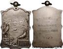 FRANCE Plaquette, Colombophilie BORDELAIS - VILLES, ENTREPRISES ET VINS 33 - Bordeaux 1923 (63,5mm, 58,99g, 12h) -