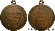FRANCE Médaille, La Maçonnerie bordelaise ENSEIGNEMENT 1836 (42,5mm, 22,36g, 12h) -