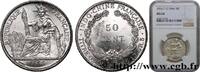 INDOCHINE FRANÇAISE 50 Centièmes INDOCHINE FRANÇAISE Paris 1936 (29mm, 13,51g, 6h) -