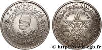 MAROC - PROTECTORAT FRANÇAIS 500 Francs Mohammed V an AH1376 MAROC - PROTECTORAT FRANÇAIS Paris 1956 (36mm, 22,60g, 6h) -