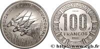 GUINÉE ÉQUATORIALE Essai de 100 Francos BEAC GUINÉE ÉQUATORIALE Paris 1985 (25mm, 7,06g, 6h) -
