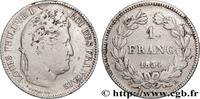 FRANCE 1 franc Louis-Philippe, couronne de chêne LOUIS-PHILIPPE Ier La Rochelle 1834 (23mm, 4,92g, 6h) -