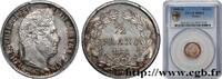 FRANCE 1/2 franc Louis-Philippe LOUIS-PHILIPPE Ier Rouen 1845 (18mm, 2,5g, 6h) -