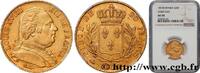 FRANCE 20 francs or Louis XVIII, buste habillé LOUIS XVIII Rouen 1815 (21mm, 6,45g, 6h) -