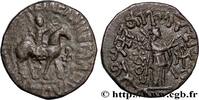 Post-hellénistique 1 (30 avant J.C.à 227 après J.C Tétradrachme bilingue ROYAUME INDO-SCYTHE - AZÈS II Gandhara c. 5-35 (26mm, 9,63g, 9h) -