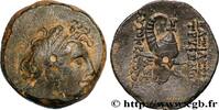 Hellénistique 2 (188 à 30 avant J.C.) Chalque SYRIE - ROYAUME SELEUCIDE - THRYPHON Atelier incertain, imitation d’Antioche c. 140 AC. (18mm, 5,90g, 12h) -