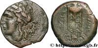 Hellénistique 1 (323 à 188 avant J.C.) Unité SICILE - TAUROMENIUM Tauromenium, Sicile c. 305-289 AC. (22,5mm, 8,34g, 5h) -