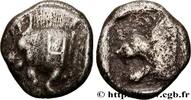 Archaïque 2 (550 à 480 avant J.C.) Trihemiobole MYSIE - CYZIQUE Cyzique, Mysie c. 480-450 AC. (9,5mm, 1,10g, 12h) -