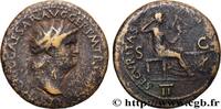 LES JULIO-CLAUDIENS (27 avant J.C. à 69 après J.C. Dupondius NÉRON Rome 64 (29,5mm, 13,66g, 6h) -