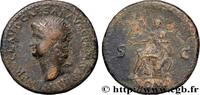 LES JULIO-CLAUDIENS (27 avant J.C. à 69 après J.C. Dupondius NÉRON Rome 66 (27mm, 14,31g, 6h) -
