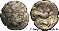 FRANCE Statère d’électrum au sanglier BAÏOCASSES (Région de Bayeux) Bayeux (14) IIe - Ier siècles AC. (20mm, 5,86g, 1h) -