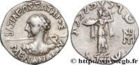 Hellénistique 2 (188 à 30 avant J.C.) Drachme bilingue BACTRIANE - ROYAUME DE BACTRIANE - MÉNANDRE Ier SOTER Taxila c. 160-155 AC. (17mm, 2,42g, 12h) -