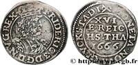 DANEMARK - ROYAUME DE DANEMARK - FRÉDÉRIC III 1/16 Thaler DANEMARK - ROYAUME DE DANEMARK - FRÉDÉRIC III Copenhague 1666 (20mm, 1,67g, 11h) -