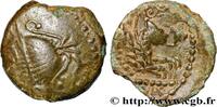 FRANCE Bronze ROVECA ARCANTODAN, classe Ib MELDES (Région de Meaux) c. 60-40 AC. (16mm, 2,99g, 5h) -