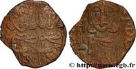 LA DYNASTIE ISAURIENNE (717-867) Follis CONSTANTIN V et LÉON IV Syracuse 757-769 (18mm, 2,02g, 6h) -