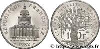 FRANCE Piéfort Belle Épreuve Argent de 100 francs Panthéo PIÉFORTS Pessac 1982 (31mm, 30,00g, 6h) -