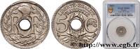 FRANCE 5 centimes Lindauer, petit module TROISIÈME RÉPUBLIQUE Paris 1930 (17mm, 2g, 6h) -