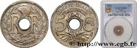 FRANCE 5 centimes Lindauer, petit module TROISIÈME RÉPUBLIQUE Paris 1934 (17mm, 2g, 6h) -