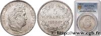 FRANCE 5 francs Ier type Domard, tranche en creux LOUIS-PHILIPPE Ier Lyon 1831 (37mm, 25g, 6h) -