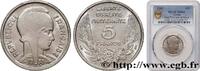 FRANCE 5 francs Bazor TROISIÈME RÉPUBLIQUE 1933 (24mm, 6g, 6h) -