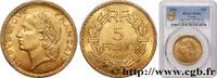 FRANCE 5 francs Lavrillier, bronze-aluminium TROISIÈME RÉPUBLIQUE 1940 (31mm, 12g, 6h) -