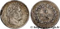 FRANCE 1/4 franc Louis-Philippe LOUIS-PHILIPPE Ier Lyon 1831 (15mm, 1,23g, 6h) -