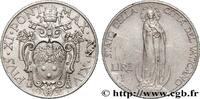 VATICAN ET ÉTATS PONTIFICAUX 1 Lire frappe au nom de Pie XI an XIV / Vierge sur VATICAN ET ÉTATS PONTIFICAUX Rome 1935 (26,5mm, 7,93g, 6h) -