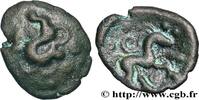 FRANCE Bronze au cheval retournant la tête - revers à dro AMBIENS (Région d'Amiens) Amiens (80) c. 60-40 AC. (15mm, 2,02g, 5h) -