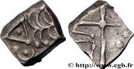FRANCE Drachme “à la tête triangulaire” CADURQUES (région de Cahors) IIe-Ier siècles av. J.-C. (12mm, 2,12g, 2h) -