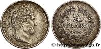 FRANCE 25 centimes Louis-Philippe LOUIS-PHILIPPE Ier Rouen 1845 (15mm, 1,22g, 6h) -