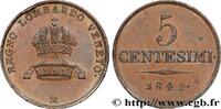 ITALIE - LOMBARDIE-VENITIE 5 Centesimi ITALIE - LOMBARDIE-VENITIE Milan 1849 (24mm, 8,98g, 12h) -