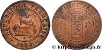 INDOCHINE FRANÇAISE 1 Centième INDOCHINE FRANÇAISE Paris 1893 (31mm, 10,08g, 6h) -