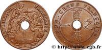 INDOCHINE FRANÇAISE 1 Centième INDOCHINE FRANÇAISE Paris 1918 (26mm, 4,86g, 6h) -