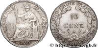 INDOCHINE FRANÇAISE 10 Centièmes INDOCHINE FRANÇAISE Paris 1930 (19mm, 2,70g, 6h) -