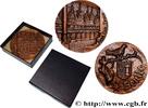 FRANCE Médaille, Les Hospices de Beaune BOURGOGNE - VILLES ET NOBLESSE Monnaie de Paris 1983 (68mm, 229,56g, 12h) -