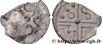 FRANCE Obole à la croix, MASO tête à gauche, type du coin SÉQUANES (Région de Besançon) c. 80-50 AC. (10mm, 0,44g, 12h) -