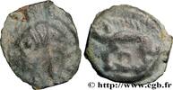 FRANCE Potin à la tête d’indien, classe Ie1 LEUQUES (Région de Toul) c. 75-50 AC. (19mm, 5,61g, 3h) -