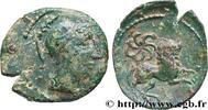 FRANCE Bronze au lion VRIDO.RVF SANTONS / CENTRE-OUEST, Incertaines c. 40 AC. (14mm, 1,17g, 3h) -