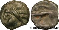 FRANCE Potin à la tête d’indien, classe Ij/h LEUQUES (Région de Toul) c. 75-50 AC. (16mm, 3,28g, 4h) -